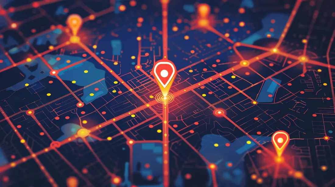 Fleet operations dashboard showing robots tracked live on a map